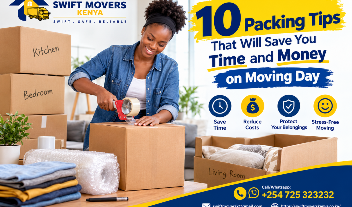 10 Packing Tips That Will Save You Time and Money on Moving Day